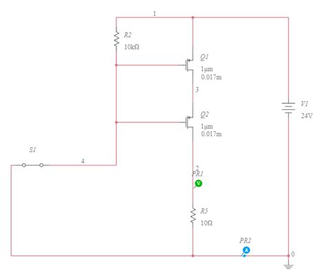 Image result for PMOS Multisim