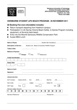 Fillable Online Fee-payment-form-bus.. - International Students ...