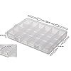 IHC ~ 24 Grid Coin Box ~ Clear Transparent Plastic Storage Box ~ Good ...