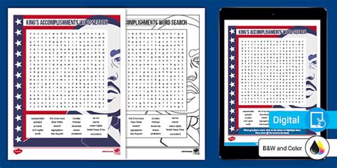 Eighth Grade King's Accomplishments Word Search