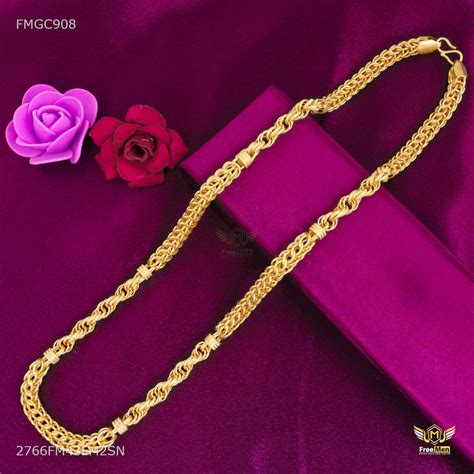 Luxury New Royal chain gold plated Chain - FMGC908 – Freemen®