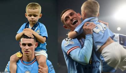 Man City Mid Fielder's 4-year-Old Son Ronnie Foden Has More Instagram ...