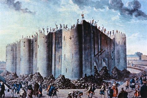 Révolution française. La prise de la Bastille. 14 juillet, 1789. Huile ...