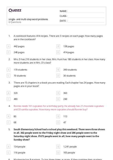Image result for How to Solve Multi-Step Word Problems 3rd Grade