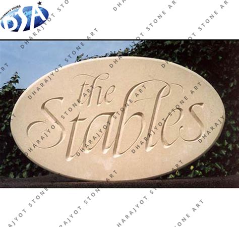 Marble stone name plate online by manufacturer from India – Dharajyot ...