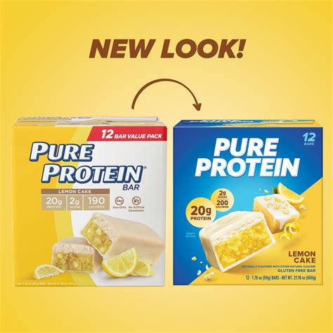 Lemon Cake Protein Bar - Pure Protein