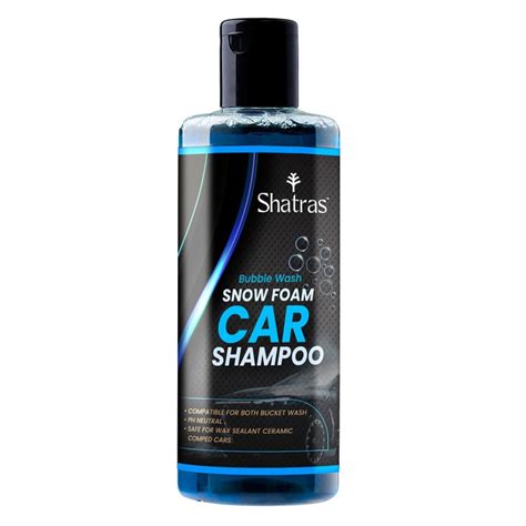 Shatras Car Wash Shampoo Concentrate - pH Neutral, Thick Suds With ...