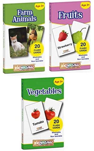 ZiGYASAW Flash Cards for Kids Early Learning (English ,Marathi &Hindi ...