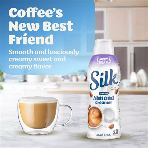 Silk Dairy-Free Almond Liquid Coffee Creamer - Sweet & Creamy - Shop ...
