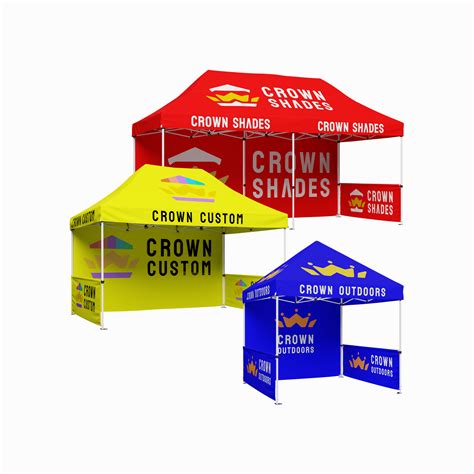 Design Your Own Custom Canopy Tent | Crown Shades® Outdoor Solutions ...