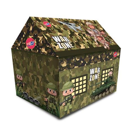 JoGenii |Kids Play tent House - Warzone| Planet Of Toys