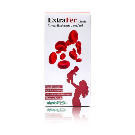 Extrafer Liquid Iron Supplement Syrup 100ml | Desertcart INDIA