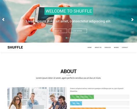 Image result for Bootstrap Simple Page Template