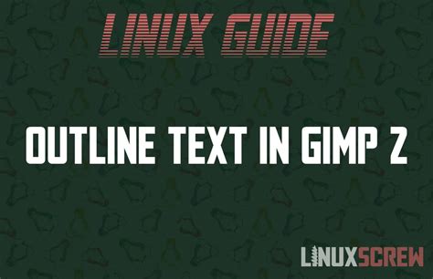Image result for innerText GIMP Tutorial