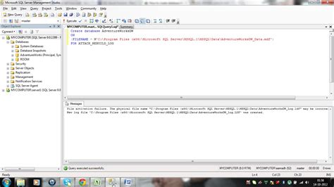 Image result for SQL Restore DB with MDF