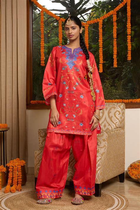 House Of Kari(Chikankari Clothing) - Lawn Cotton Shimmer Printed Cord ...