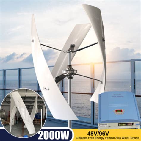 2KW vertical wind turbine helix wind generator wind India | Ubuy