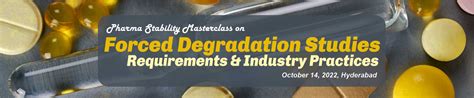 Forced Degradation Masterclass - Glostem