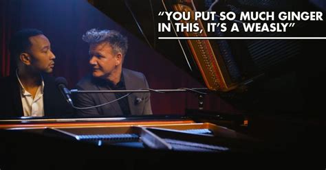 John Legend Sings Gordon Ramsays Best Insults