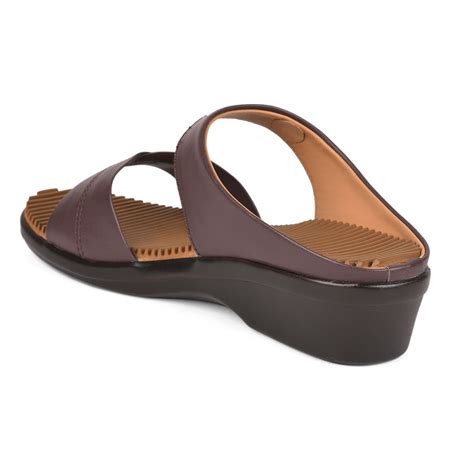 Buy Senorita Casual (Brown) Slippers For Women LAF-1025 By Liberty
