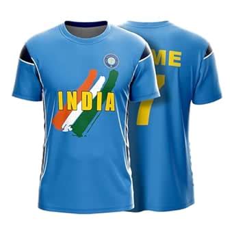 India 2003 World Cup Jersey Retro Blue Edition | Personalized Custom ...