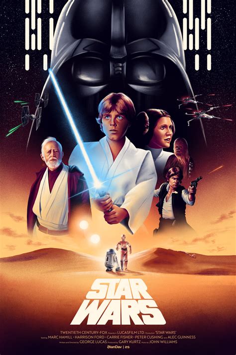 Star Wars A New Hope Poster