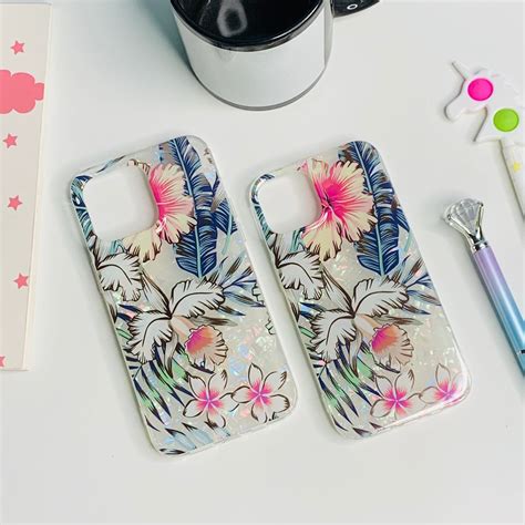 Transparent Colourful Floral iPhone Case – Covers Emporium