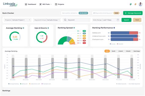 Monitor Your SEO Rankings with Linkvada's Rank Checker