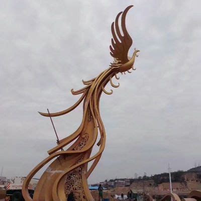不锈钢凤凰雕塑的寓意 石家庄佳景雕塑制作厂家-搜狐大视野-搜狐新闻
