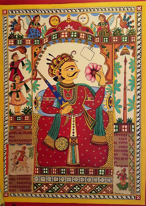 Phad art from rajasthan by the india craft house – Artofit