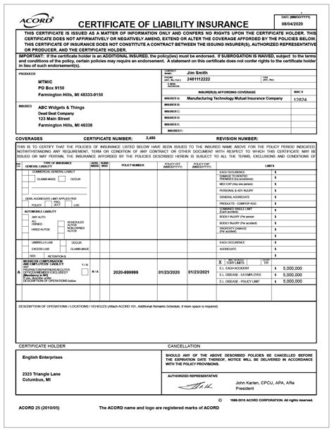 Additional Insured Meaning