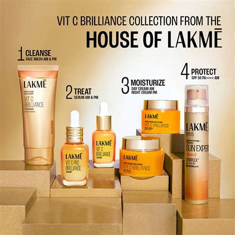 Lakmē Vit C Brillance Serum, 10% Vit C Complex, Glass Skin in 21 Days,