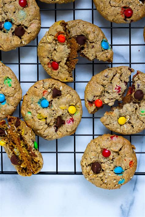 Gluten Free Monster Cookies (Flourless) - Nutrition to Fit | Lindsey ...