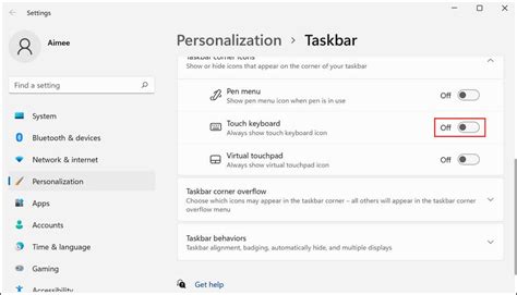 Image result for Turn Off Touch Keyboard Windows 11