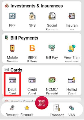 How to increase POS and e-com limit in Central Bank Of India debit card?