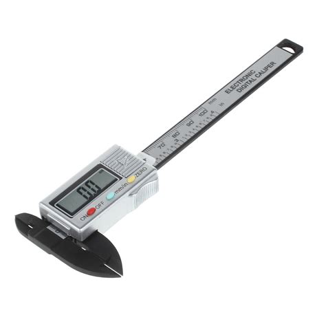 Carbon Fiber Composite Digital LCD Vernier Caliper 4-inch/100mm Measur ...