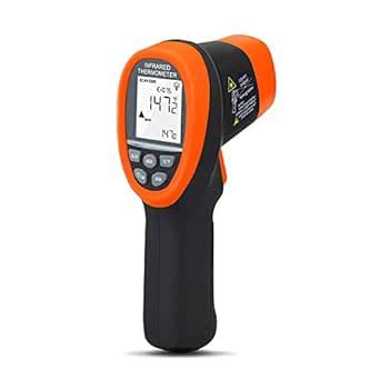 BTMETER BT-985CAPP Industrial Infrared Thermometer, 12:1 Distance Spot ...