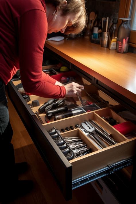 Image result for Removing Drawer Front On Howdens Kitchen