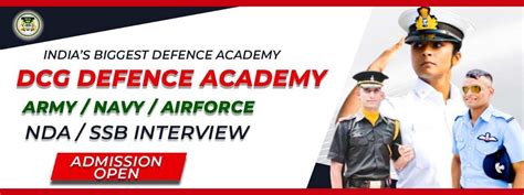DCG Defence Academy: Best Defence Exams Coaching in Pune