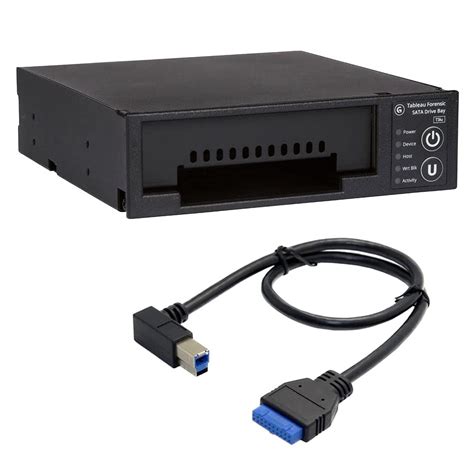 SiForce Tableau T3iu Forensic SATA Drive Bay Bundle (T3iu + USB B to ...