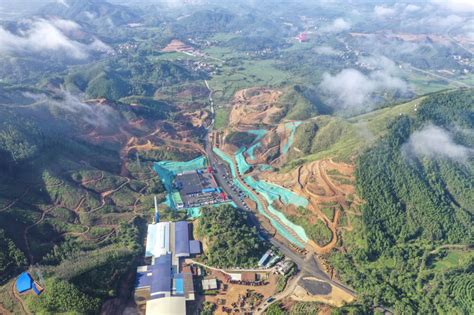 Photos : Construction du canal Pinglu dans le Guangxi — Chine Informations