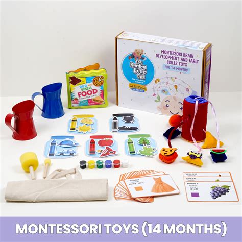 Monthly Montessori and Brain Development Toys (0-2 Years) – The Brainy ...