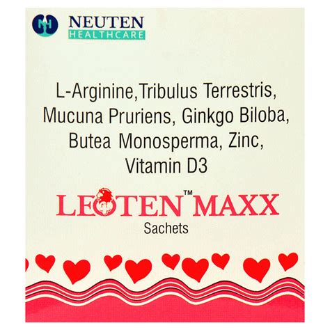 Buy Leoten Maxx Sachet 5 gm | 19 Minutes Delivery | Apollo Pharmacy