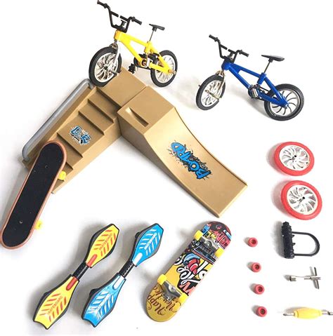 Buy Besokuse Mini Skateboard Toys Starter Kit ?Skate Park Kit Finger ...