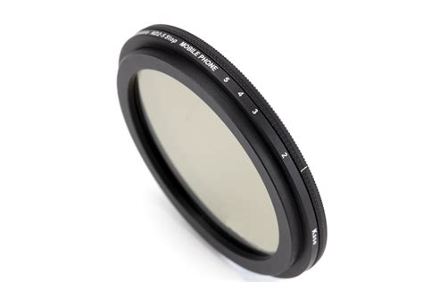 Kase Variable ND2-5 Stop / Variable ND6-9 Stop Dark ND Filter for ...