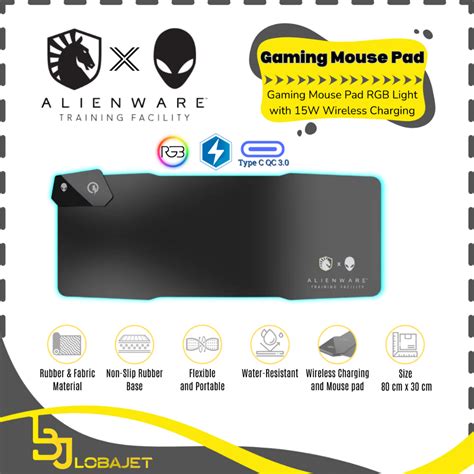 Image result for Alienware RGB Charging Mouse Pad
