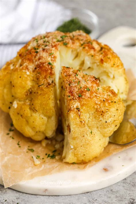 Whole Roasted Cauliflower Recipe