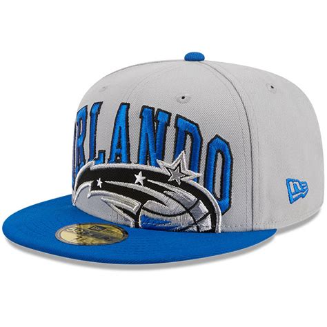 Men's Orlando Magic New Era Gray/Blue Tip-Off Two-Tone 59FIFTY Fitted Hat