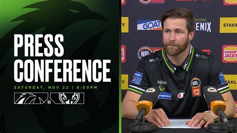 Josh King Press Conference vs Adelaide 36ers (Round 10, NBL26)