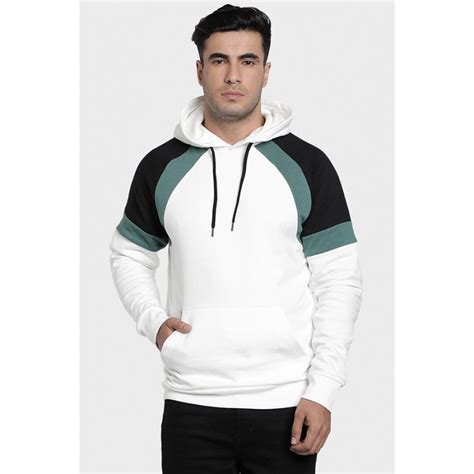 Mens Off White Hoodie | Redtape